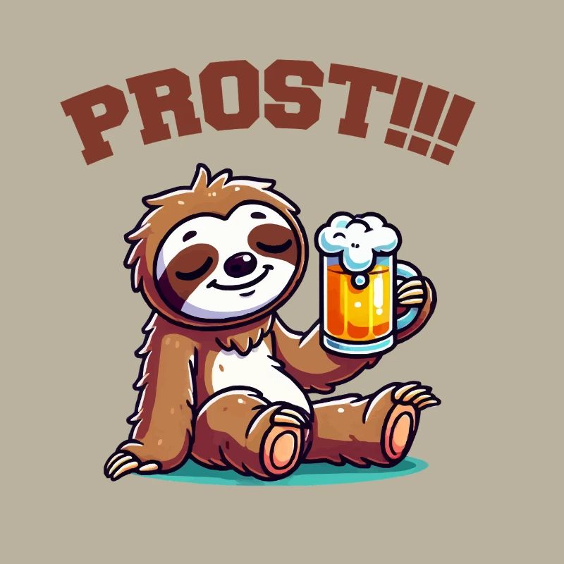 faultier bier comic