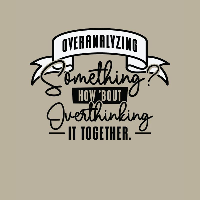 Overanalyzing Vintage Typography Overthinker