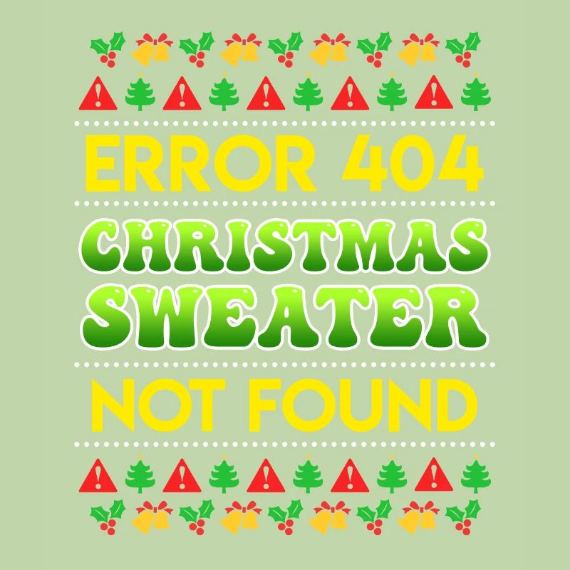 Erreur Pull de Noël introuvable Noël moche