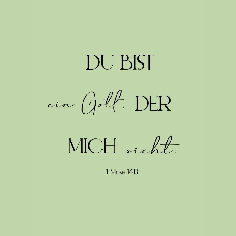 Du bist ein Gott, der mich sieht