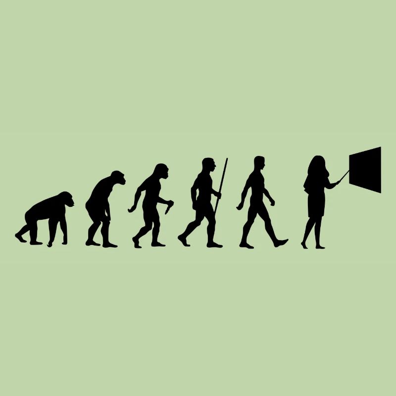 Lehrerin Evolution Schule Frauen