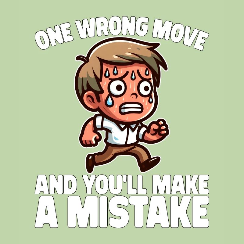 ONE WRONG MOVE AND YOU LL MAKE A MISTAKE