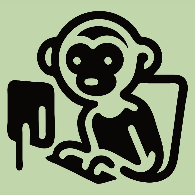 Affe Programmier