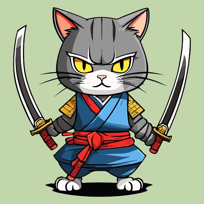 Samurai Cat #39