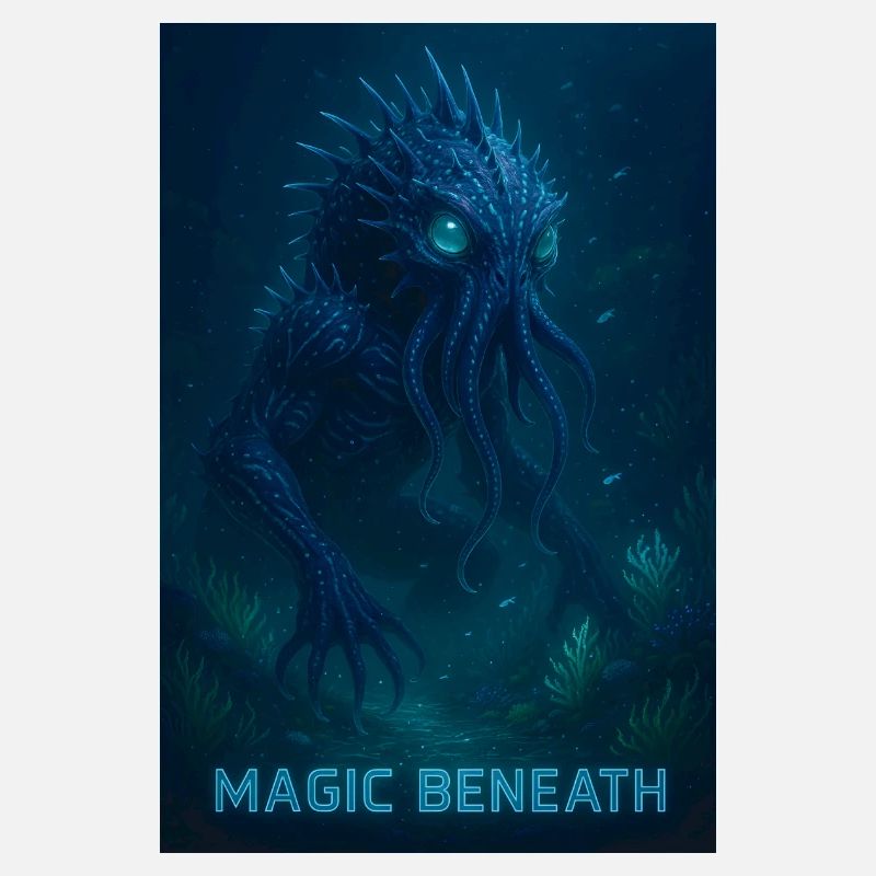 Magic Beneath - Créature marine extraterrestre de la