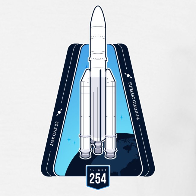Launch Ariane Flight 254