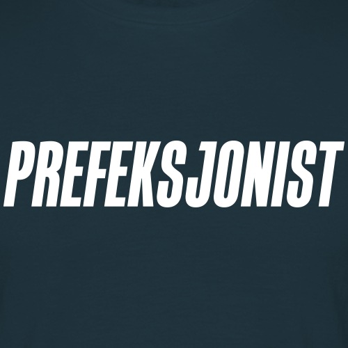 Prefeksjonist - T-skjorte for menn