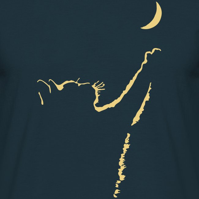 Vorschau: cat moon - Männer T-Shirt