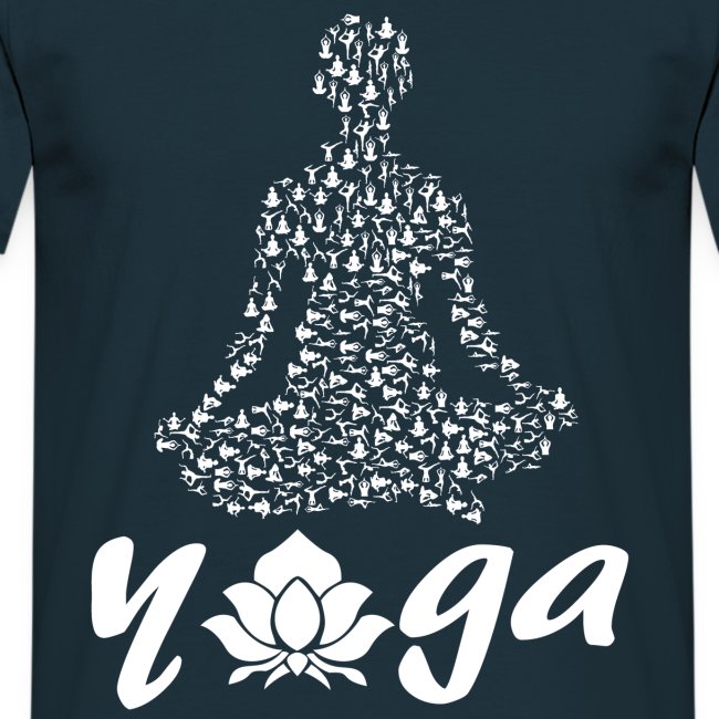 yoga fiore bianco namaste pace amore hippie fitness