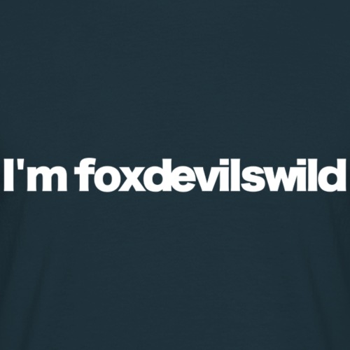 im foxdevilswild white 2020 - Männer T-Shirt