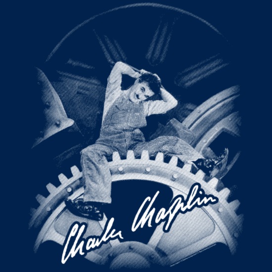 Charlie Chaplin Modern Times' Men's T-Shirt | Spreadshirt