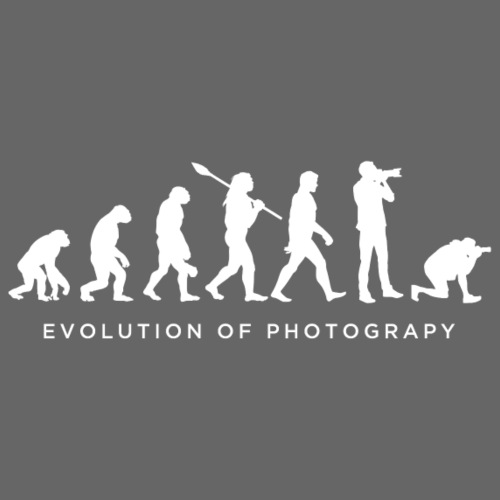Evolution of photography 3 - Camiseta hombre