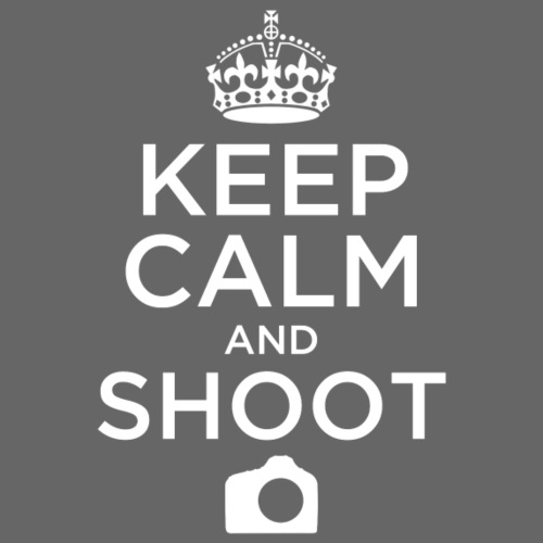 Keep calm and Shoot photos - Camiseta hombre