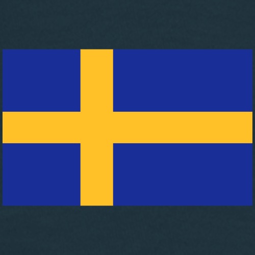 Svenska flaggan - Swedish Flag - T-shirt herr