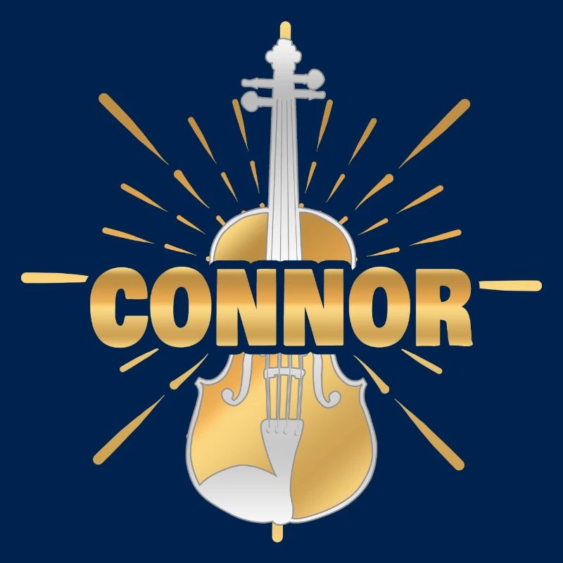 Connor as a violinist