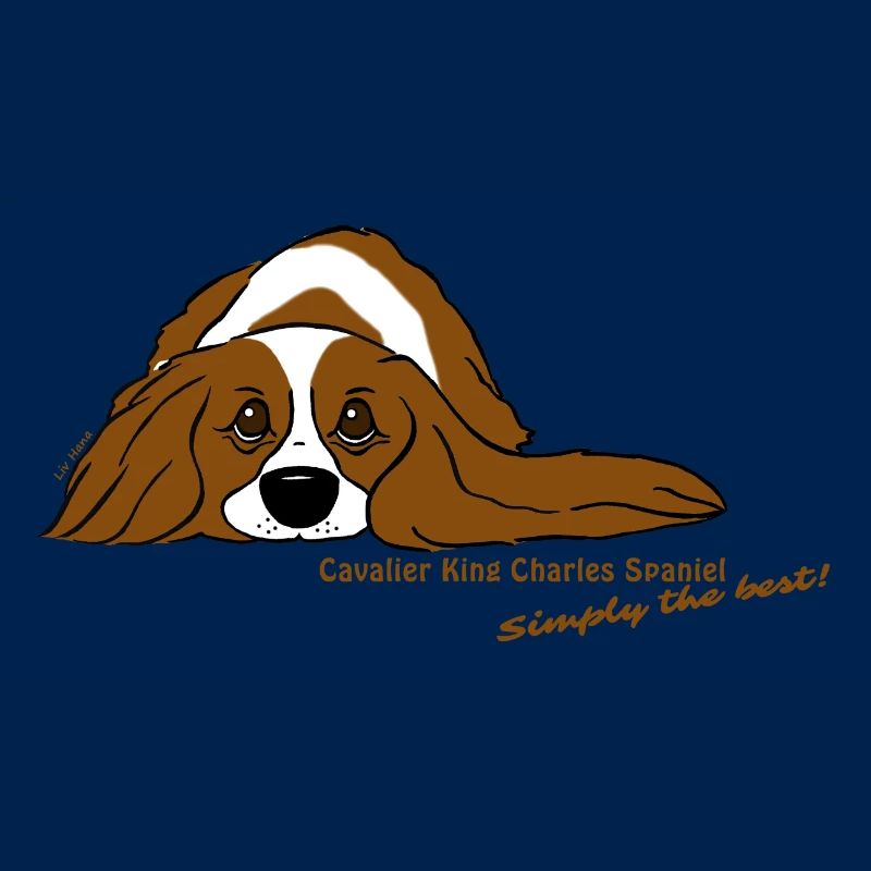 Cavalier liegend