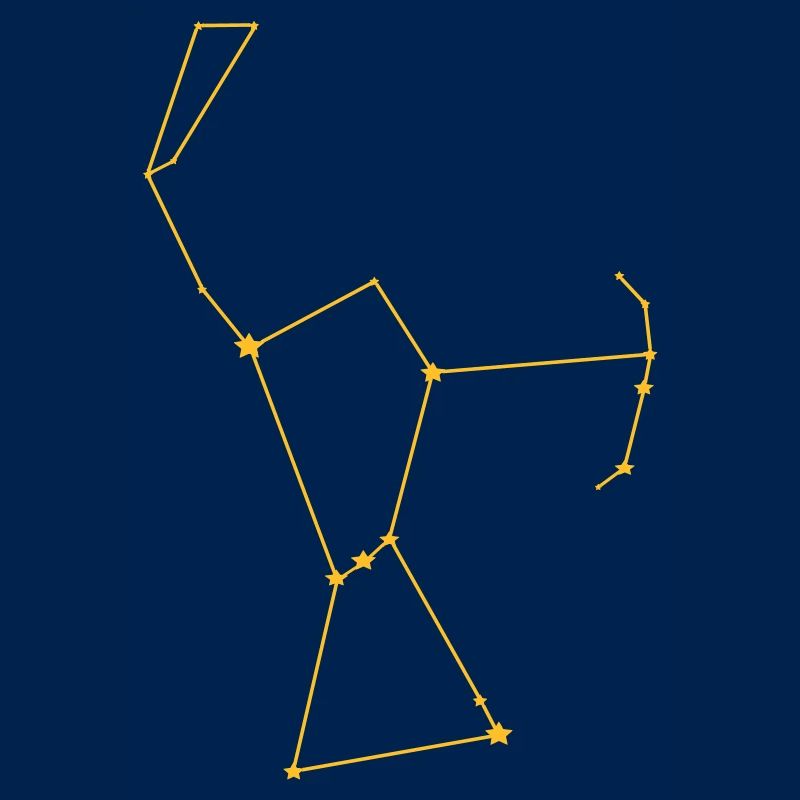 Sternbild Orion Sternzeichen
