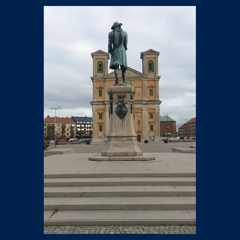 Le roi devant l’église de Frédéric