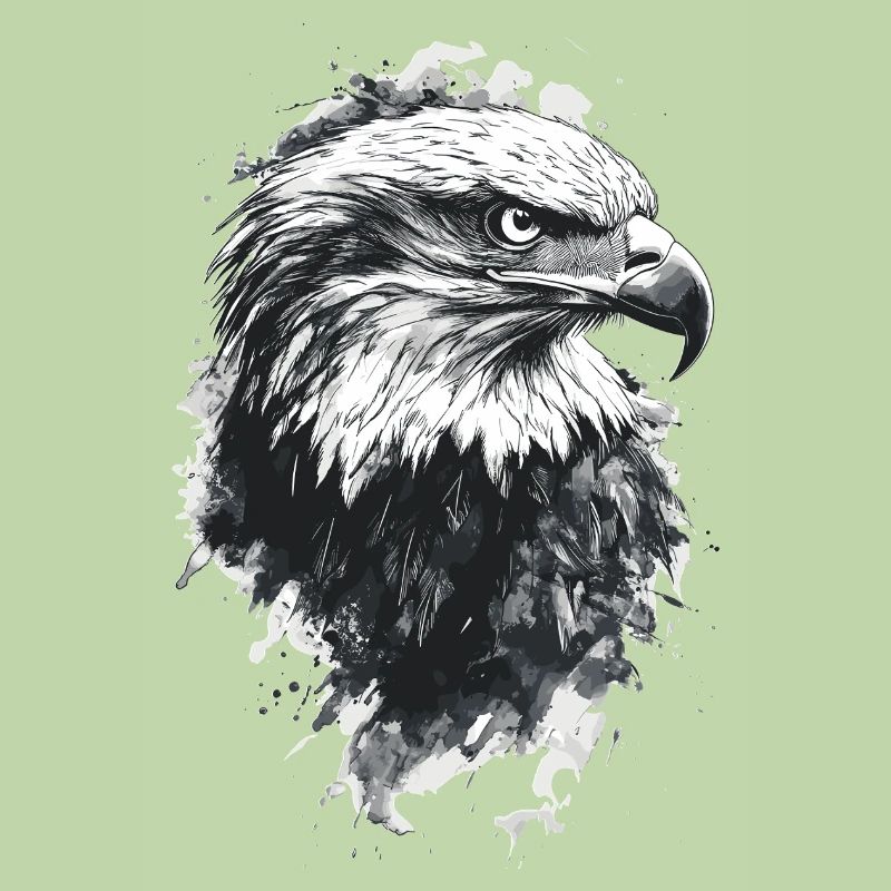 Aigle Pygargue à queue blanche Oiseau de proie Oiseau de proie Oiseau gris