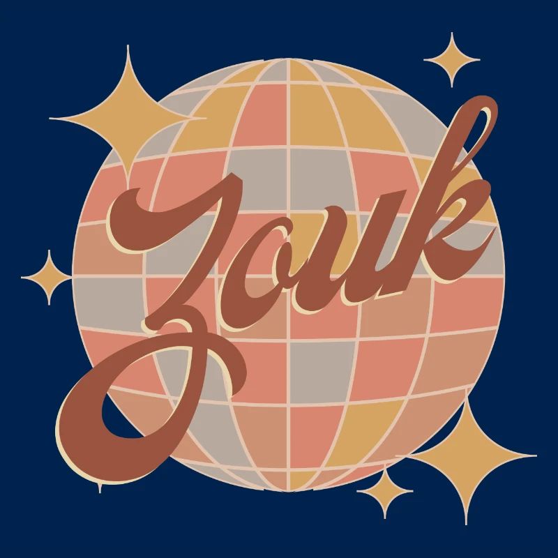 Zouk Dance Zouk Dancer Retro Vintage