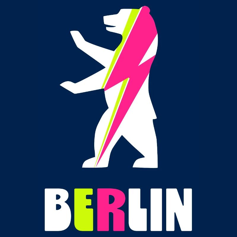 Berlin Berliner Bär mit Blitz