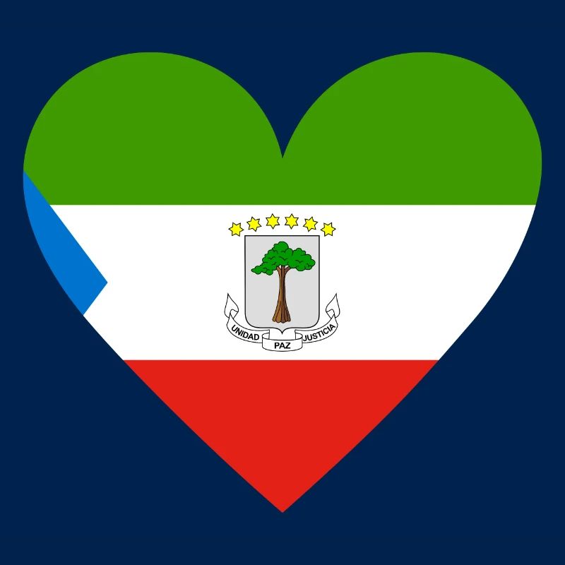 Equatorial Guinea Heart