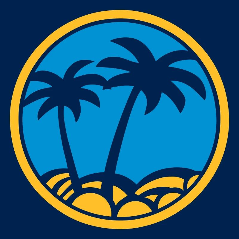 Palms emblem 03
