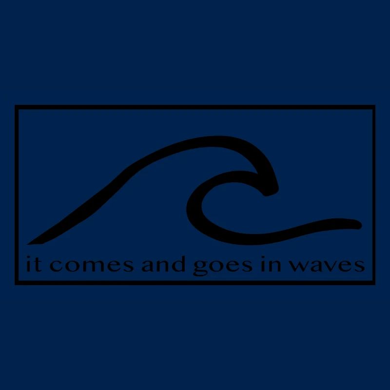 ça va et vient par vagues