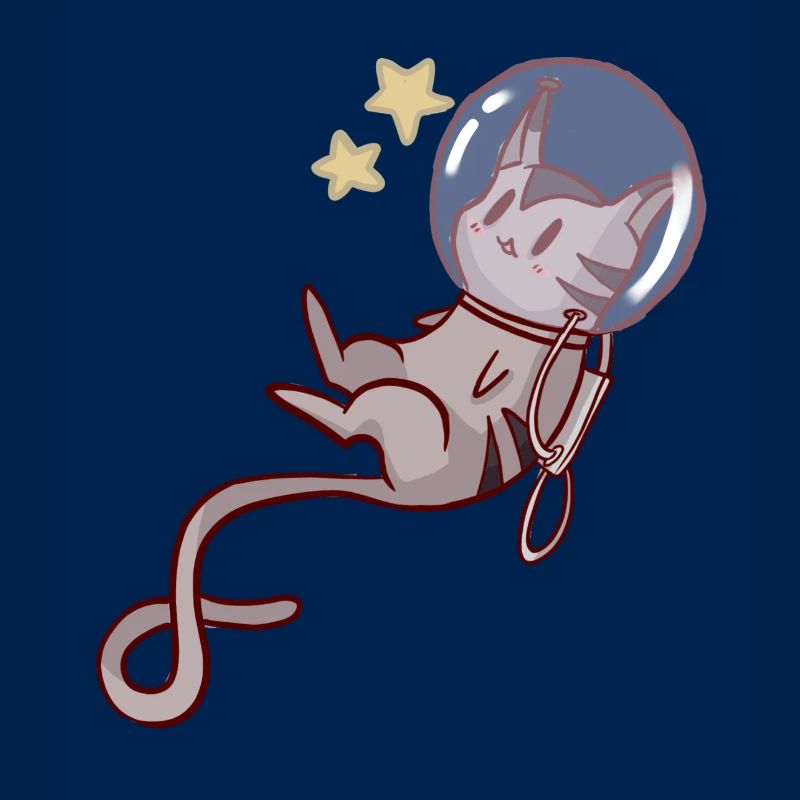 chat de l'espace
