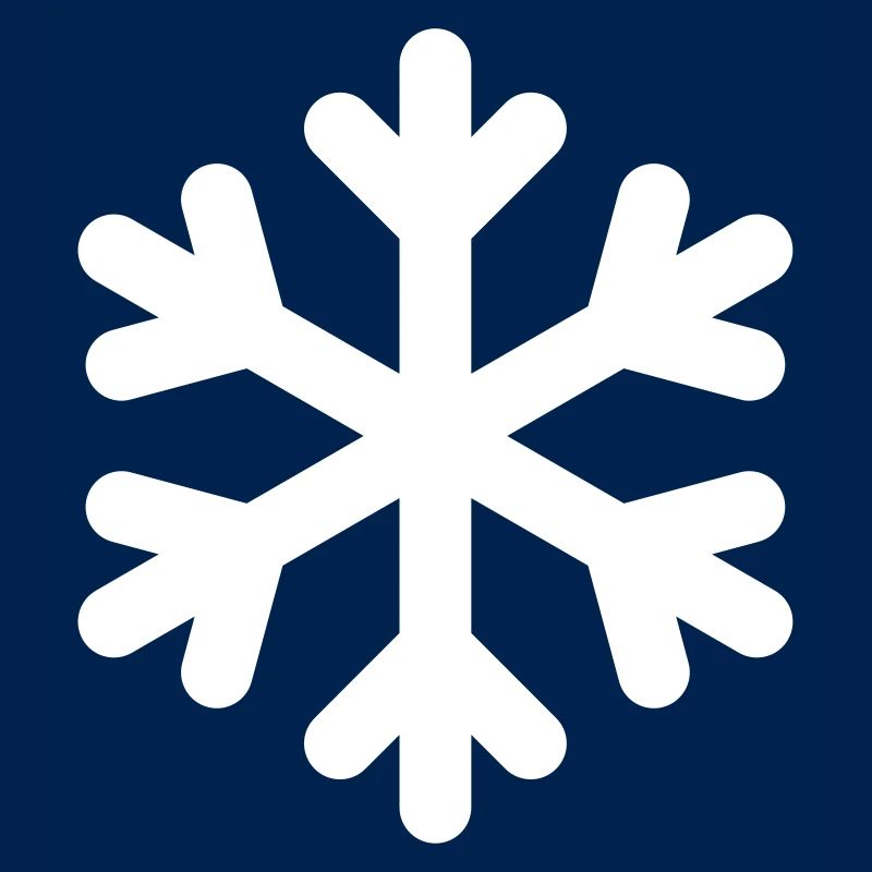 Snowflake - color freely selectable