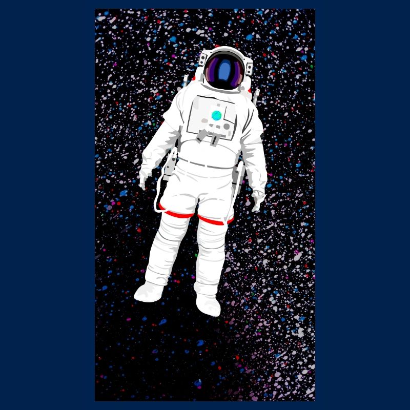 Un astronaute dans l’espace