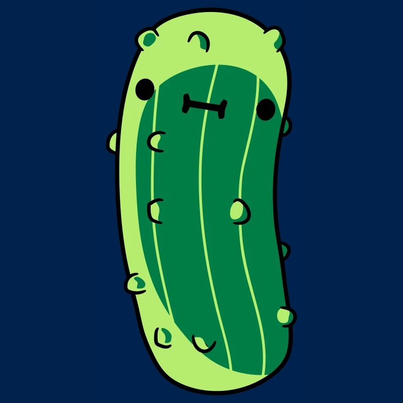 small cucumber with
