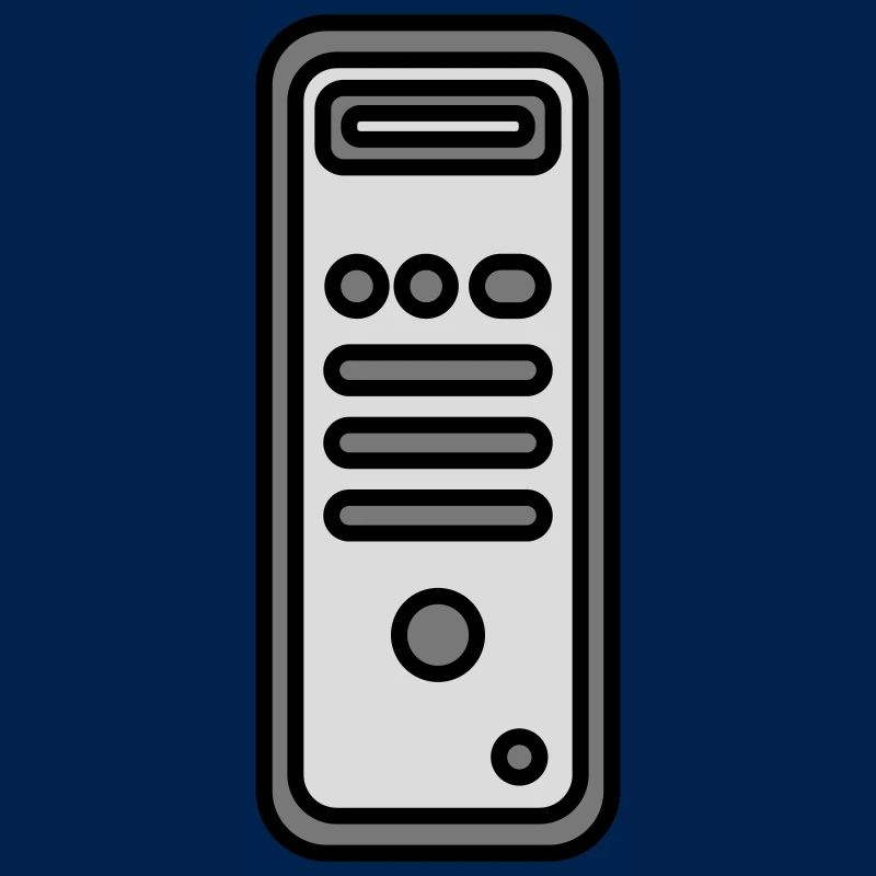 Chassis Computer Tower Icon