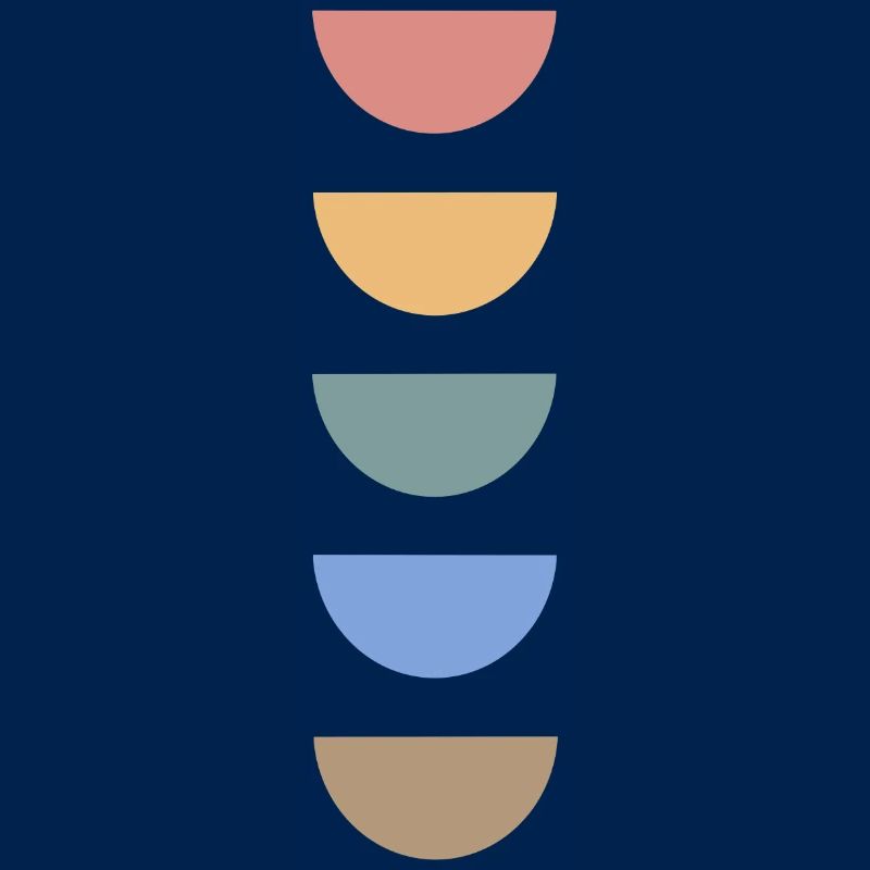 Conception de couleurs rétro