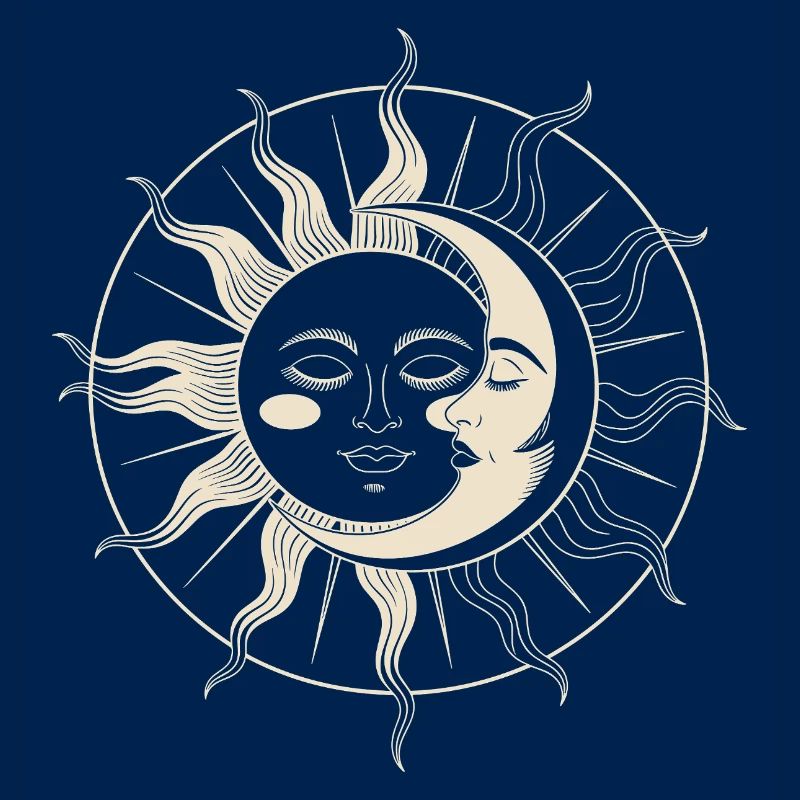 Le soleil rencontre la lune : l’harmonie céleste