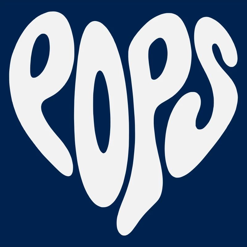 Pops – Kleines Herz (Benutzerdefinierte Farbe)