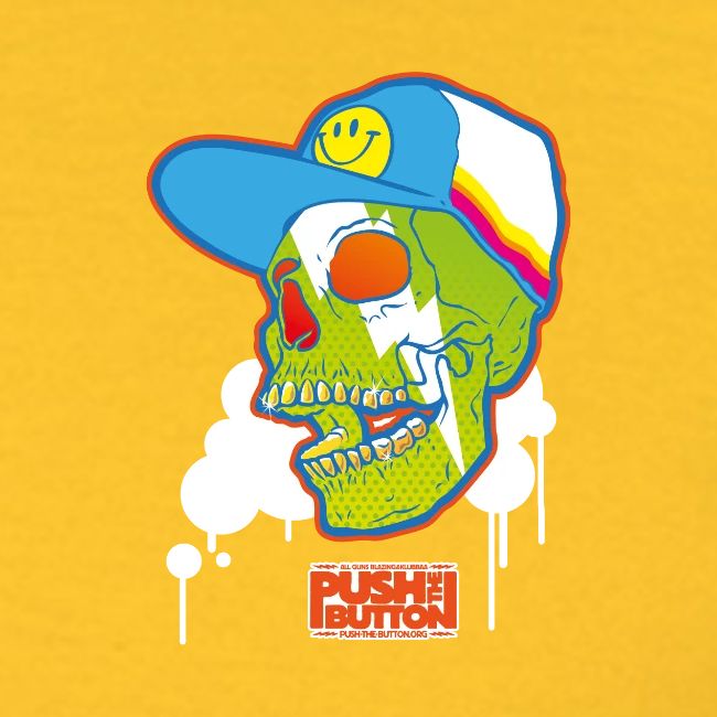 Ptb Skullhead 2 with PTB Logo Backprint