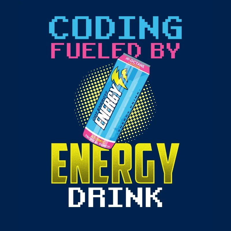 Programmieren Mit Energydrinks Coder Coding Code