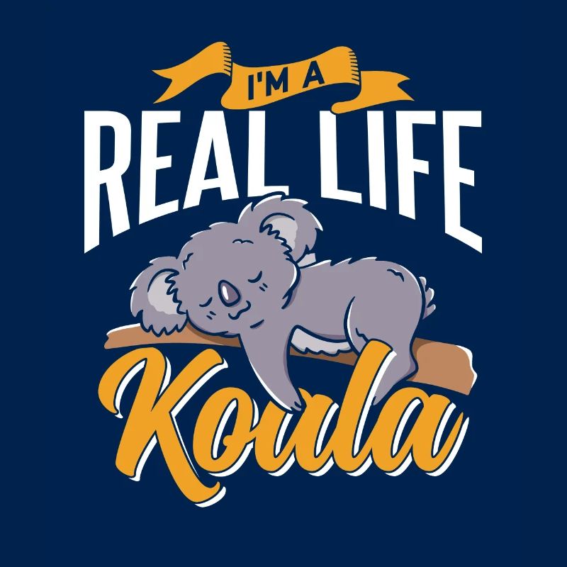 Ich Bin Ein Echter Koala Tier Koalabär Süß Koalas