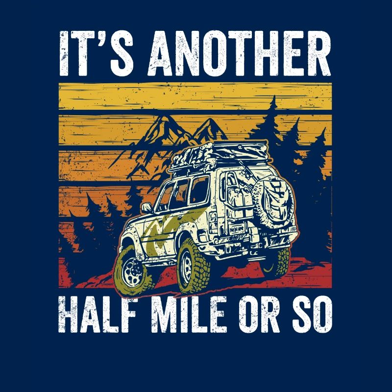 It's still half a mile or so hike