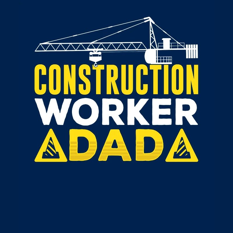 Construction Worker Father Teamwork Team Construction Site Construction