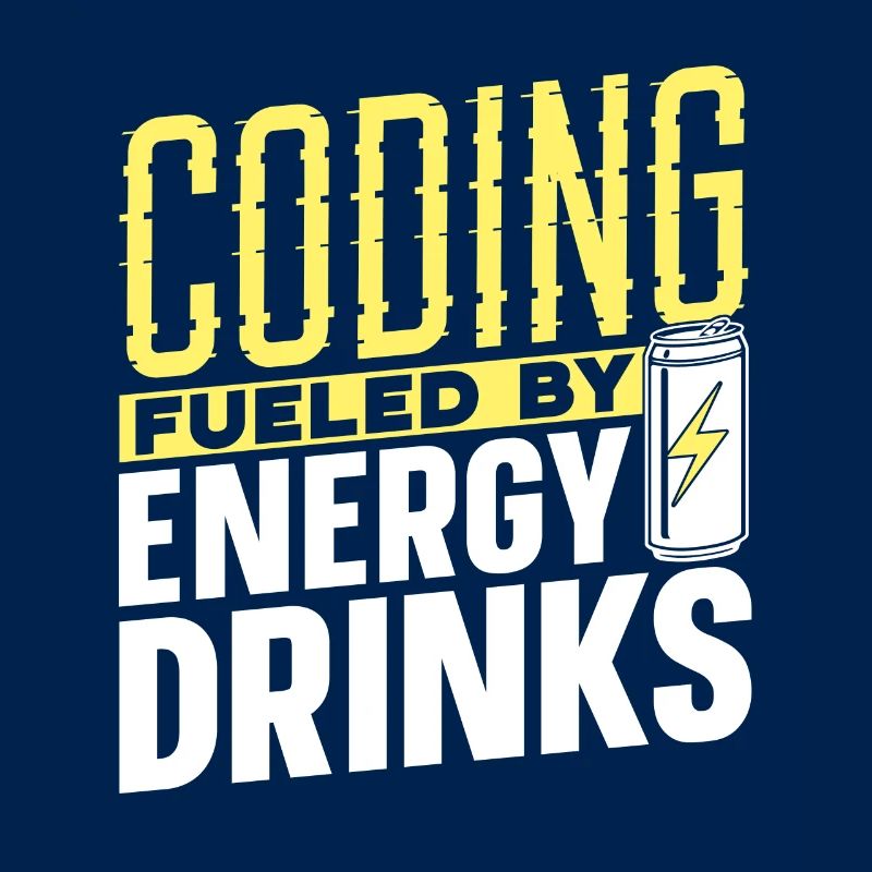 Programmieren Mit Energydrinks Coding Coder Code