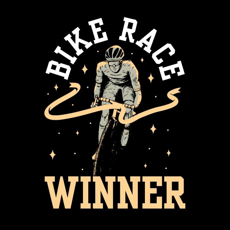 Vincitore della gara ciclistica Ciclisti
