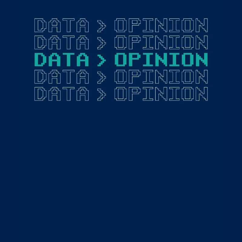 Daten > Meinung Code Coder Coding Programmierer