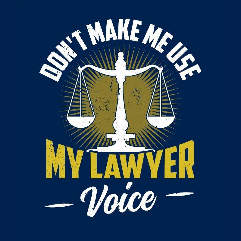 Ne me forcez pas à utiliser ma voix d’avocat
