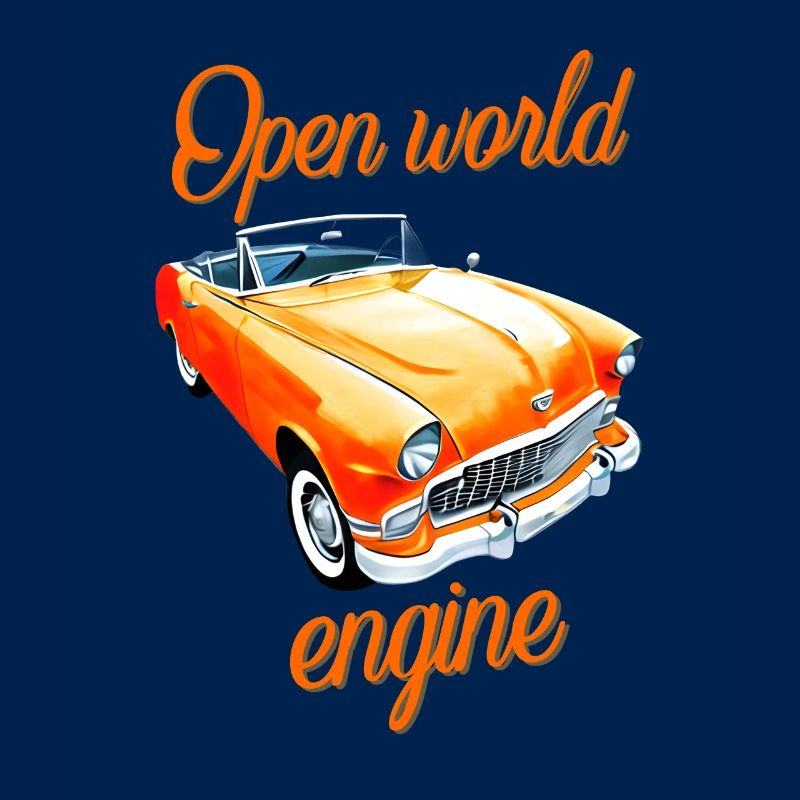 Open world engine Cabriolet Spruch gaming Cabrio