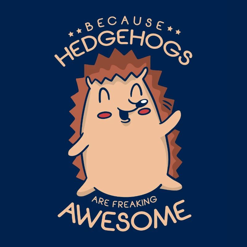 Because hedgehogs are incredibly prickly