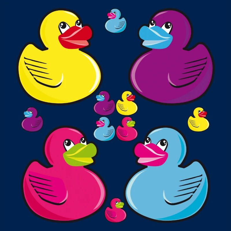 12 Rubber Ducks Ducks Quitsch