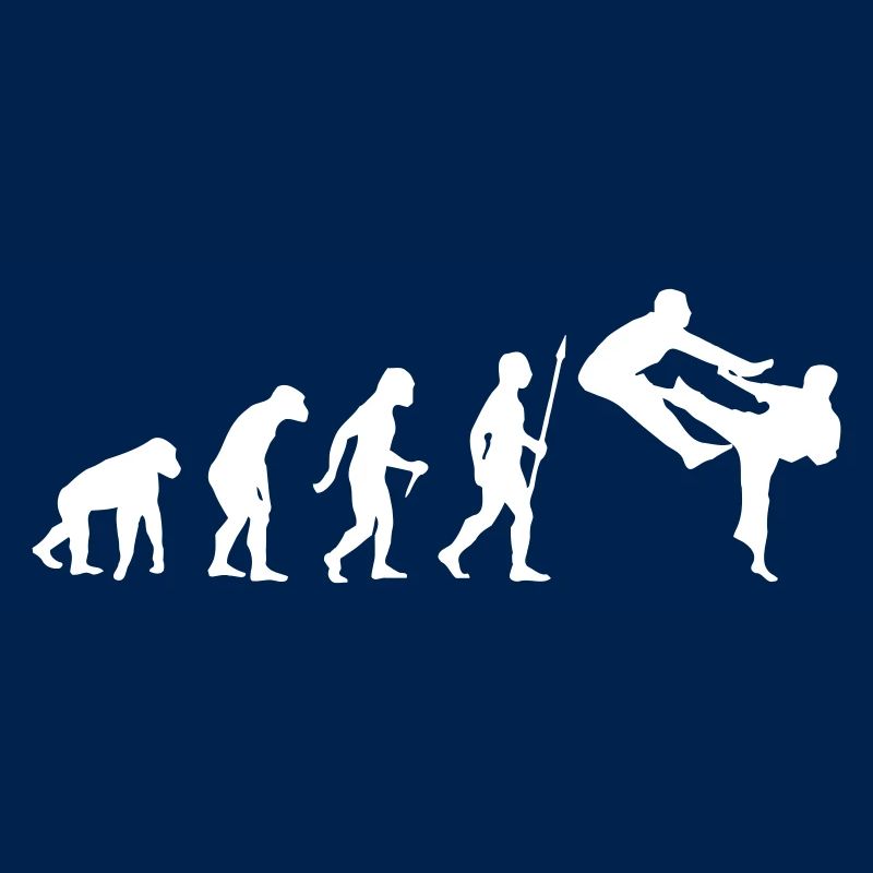 LUSTIGE KARATE-EVOLUTION
