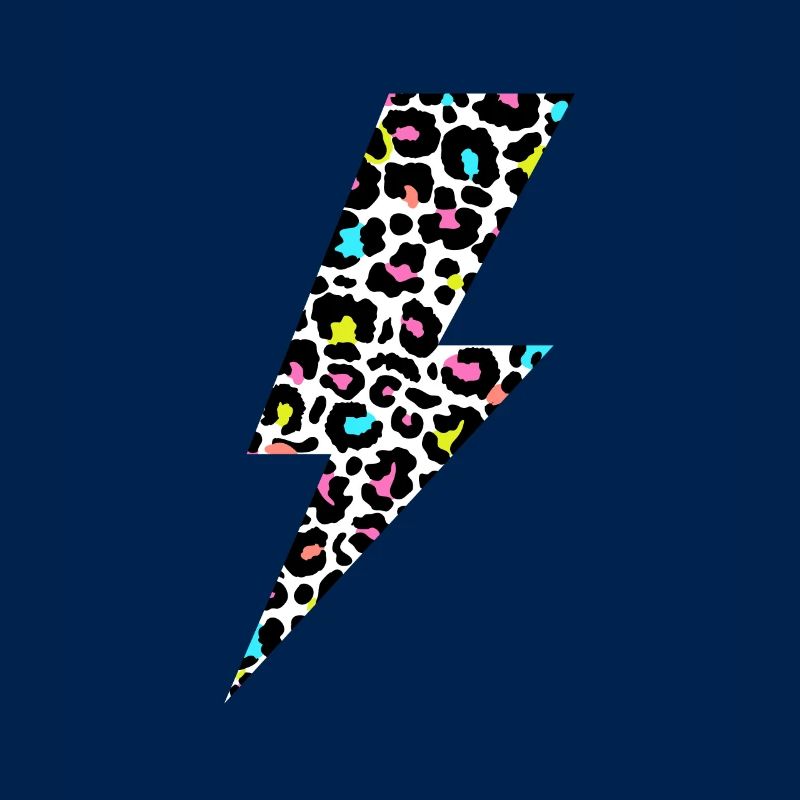 Leopard Lightning bolt, Leopard Print, Leopard Lov